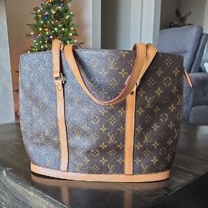 Louis Vuitton Brown Monogram Handbag